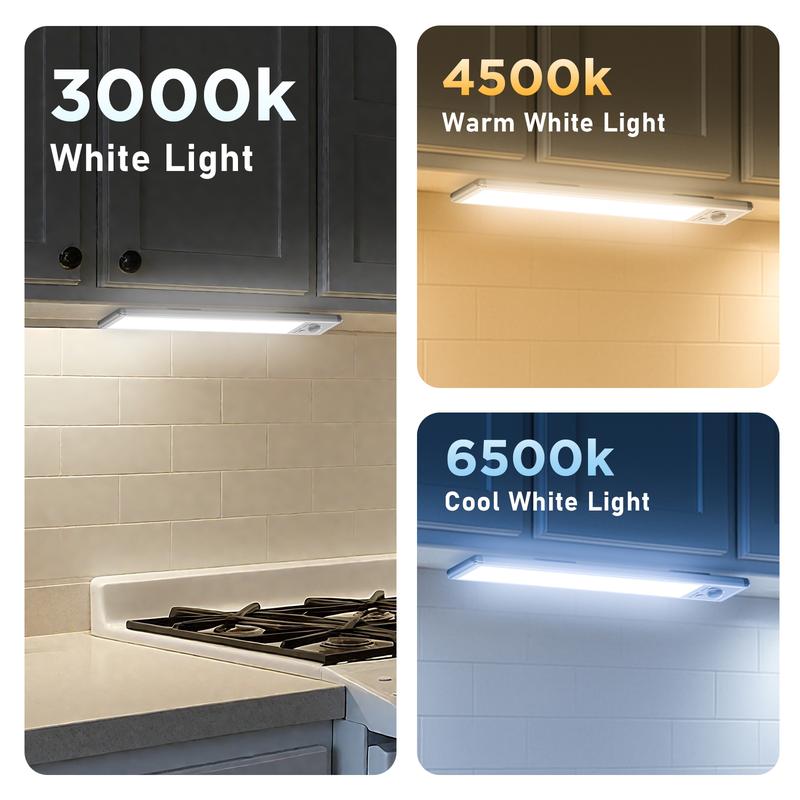 ✨Buy 1 Get 1 Free:💡TAILEDEN Under Cabinet Lights,76LED Motion Sensor Night Light Indoor