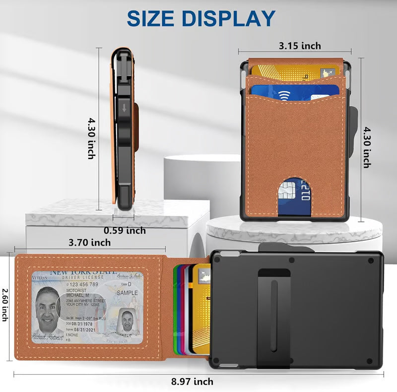 💥Limited-time offer:Up To 55%OFF✨ AirTag Wallet for Men — Slim, Secure & Stylish