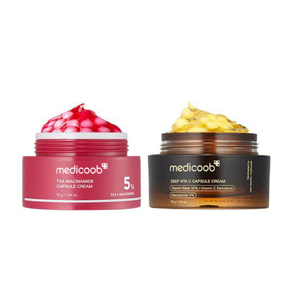 🔥🔥🔥Final 3 hours:70% OFF Mix & Match Boba Cream Set | Tiktok Viral Capsule Creams for Uneven Skin Tone, Glow Hydration, Korean Skincare, K-beauty