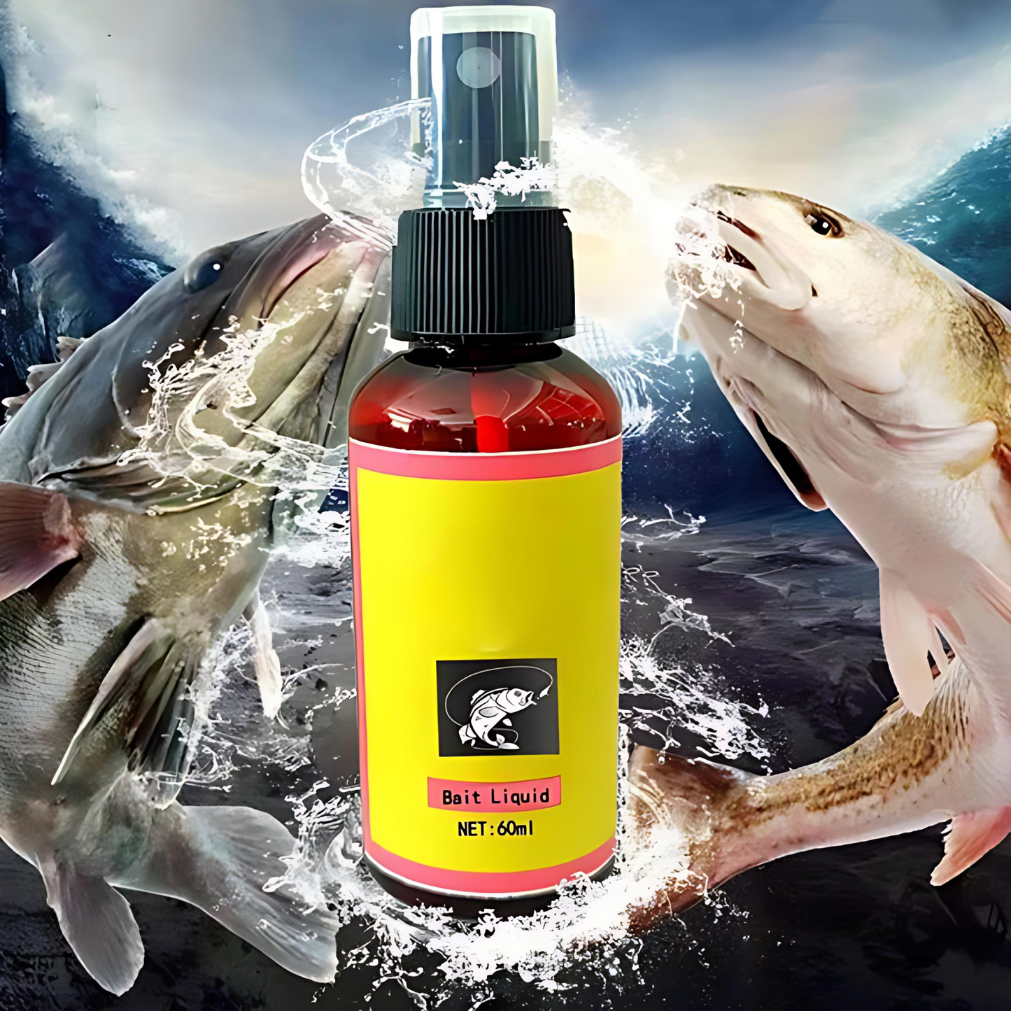 💥Concentrated Red Worm Liquid Bait 🎣 – Catch More Fish Instantly! - Powerful Fish Lure, Scientific Formula, Increases Catch Rate | Official Store
