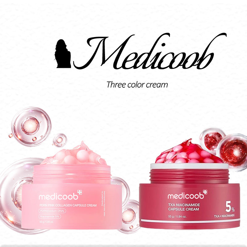🔥🔥🔥Final 3 hours:70% OFF Mix & Match Boba Cream Set | Tiktok Viral Capsule Creams for Uneven Skin Tone, Glow Hydration, Korean Skincare, K-beauty