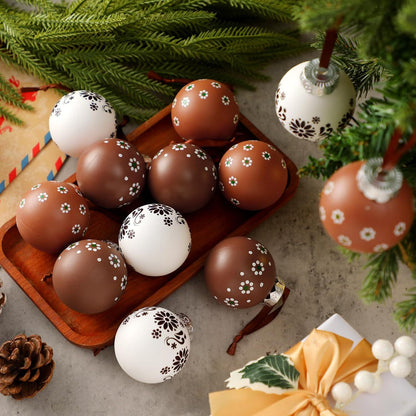 ⏳ Limited Time Offer – Don’t Miss Out!:🎄Handcrafted Rustic Christmas Ornaments Set