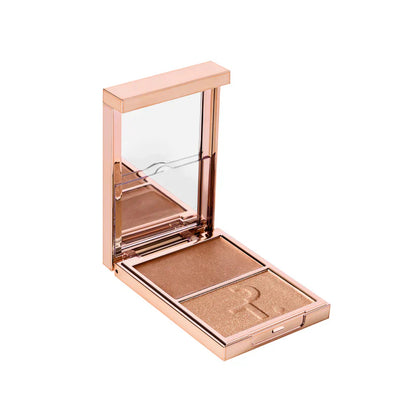 ✨ Major Glow Dual Highlighter Set | Cream + Powder for Radiant Shimmer